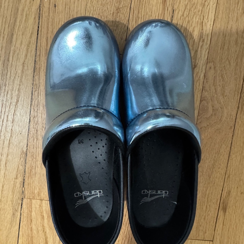 Dansko Metallic Clogs